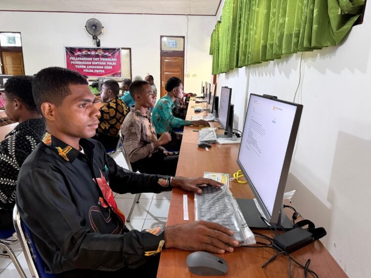 Hari Ke-3 CAT Psikologi Seleksi Bintara Polri T.A. 2026, Polda Papua Tegaskan Proses Rekrutmen Bersih dan Transparan 