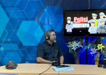 Dialog Polisi Menyapa di LPP RRI Jayapura Soroti Ancaman Radikalisme Anak di Era Digital