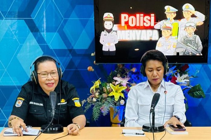 Polda Papua Edukasi Masyarakat Soal Cybercrime Lewat Dialog Interaktif di RRI Jayapura