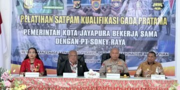 Bersama Polda Papua, Pelatihan Gada Pratama Lahirkan 88 Satpam Berintegritas