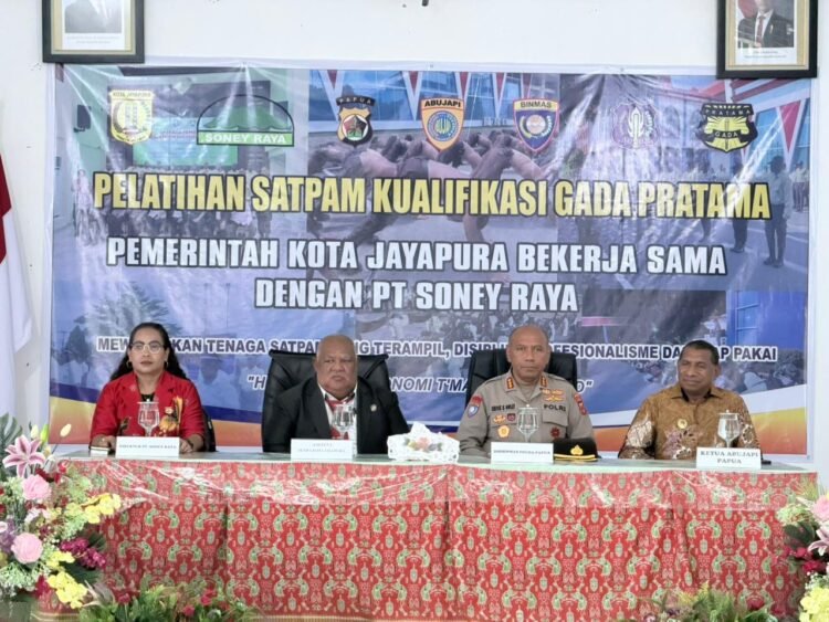 Bersama Polda Papua, Pelatihan Gada Pratama Lahirkan 88 Satpam Berintegritas