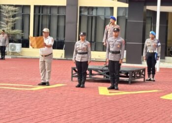 Dir Polairud Polda Papua Pimpin Apel Pagi, Tekankan Kesiapsiagaan dan Tanggung Jawab