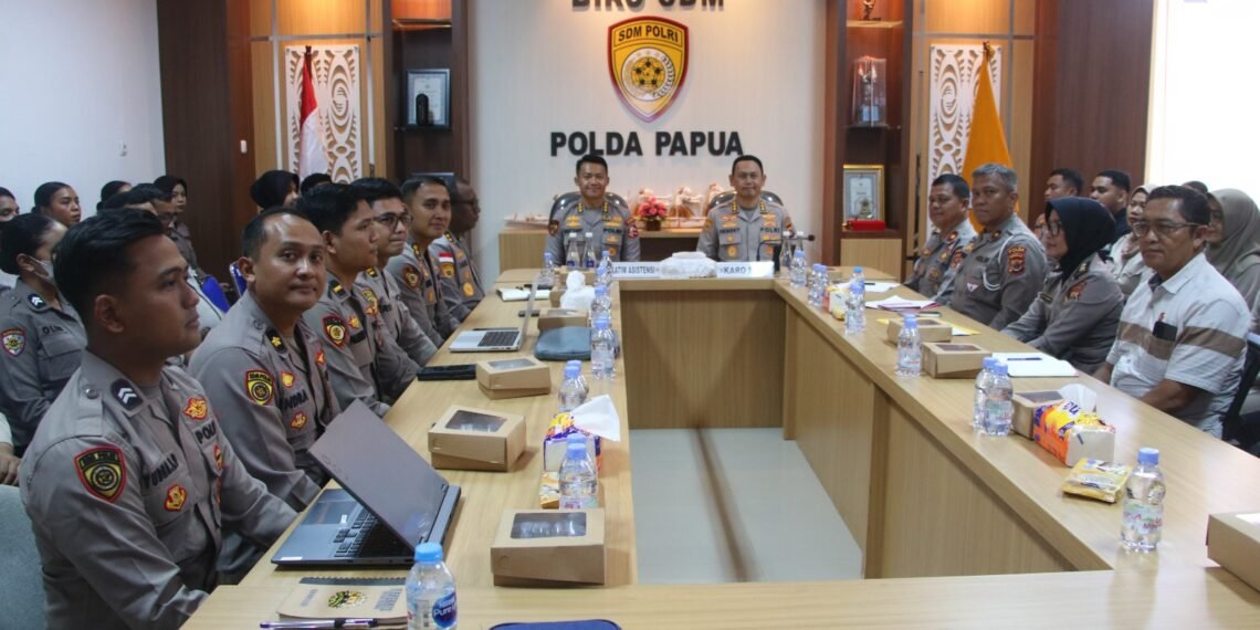 Asistensi Aplikasi SIPP, SISDM, dan SIPK di Polda Papua Dorong Optimalisasi Pengelolaan SDM Berbasis Digital