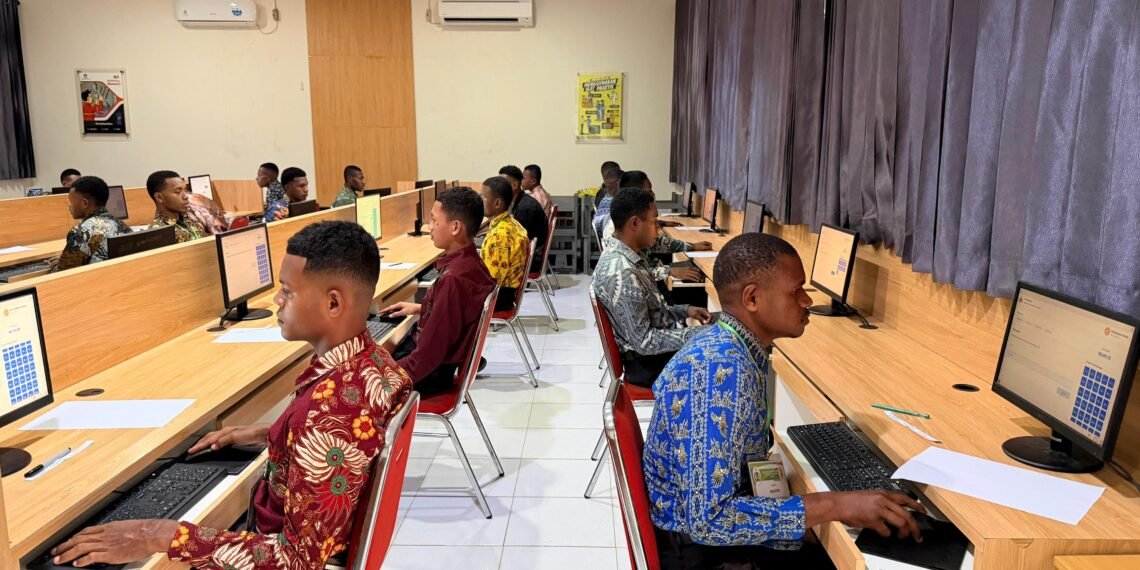 Polda Papua Gelar CAT Psikologi Seleksi Tamtama Polri T.A. 2026 