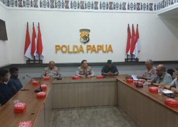 Melalui Dialog Interaktif, Polda Papua Ajak Media Jaga Ruang Informasi yang Sehat