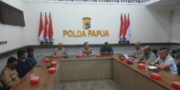 Melalui Dialog Interaktif, Polda Papua Ajak Media Jaga Ruang Informasi yang Sehat