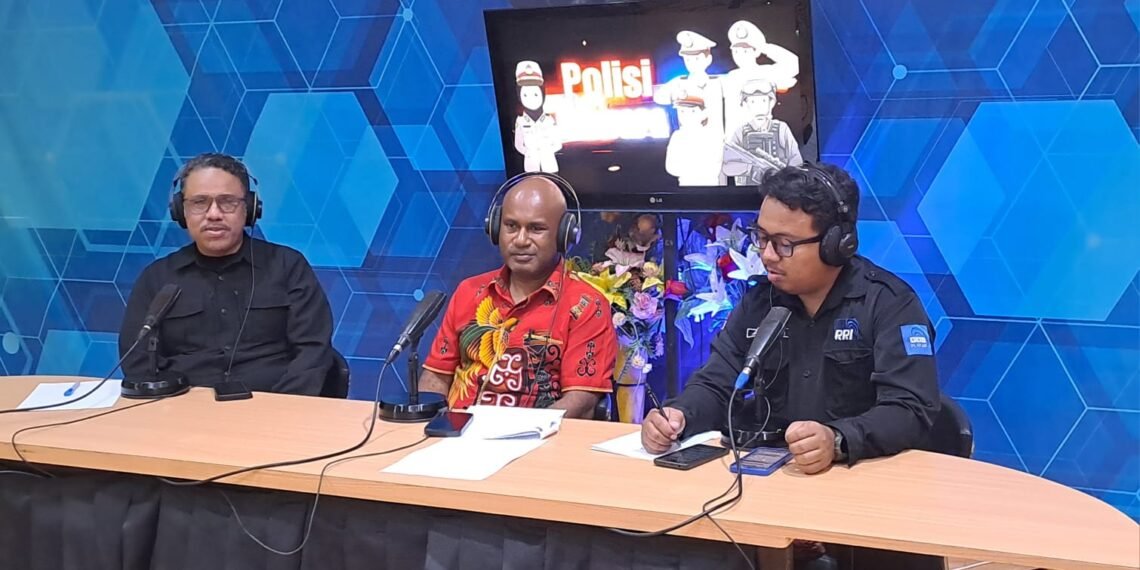 Melalui Dialog Interaktif, Polda Papua Ajak Media Jaga Ruang Informasi yang Sehat