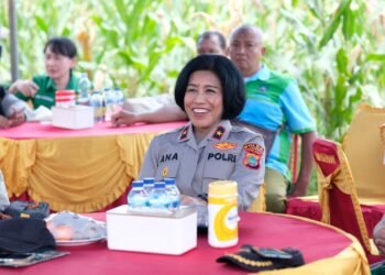 Wakapolda Papua Barat Pimpin Launching Penangkaran Benih Jagung Petani Milenial OAP