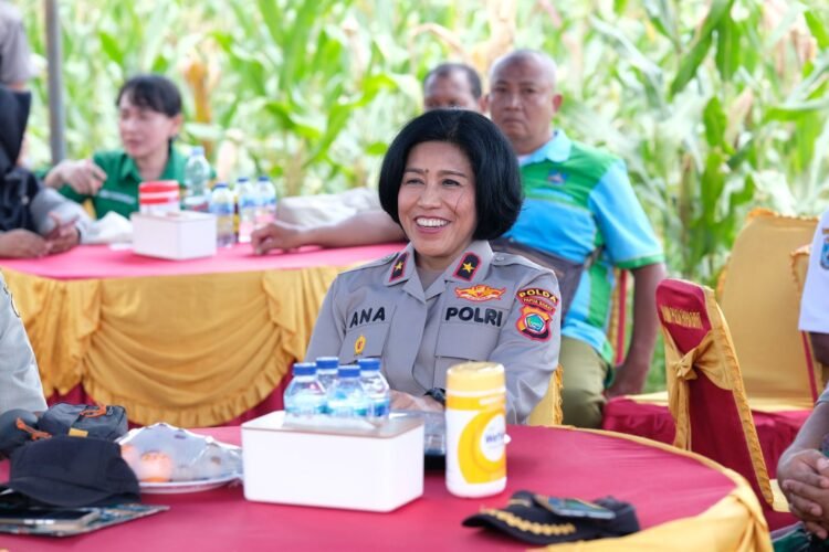 Wakapolda Papua Barat Pimpin Launching Penangkaran Benih Jagung Petani Milenial OAP