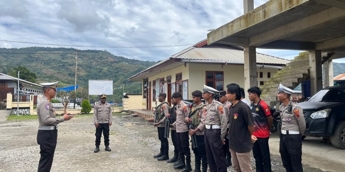 Polres Sarmi Ikuti Taklimat Akhir Audit Kinerja Itwasda Polda Papua Tahap I TA 2026