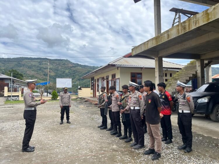 Polres Sarmi Ikuti Taklimat Akhir Audit Kinerja Itwasda Polda Papua Tahap I TA 2026