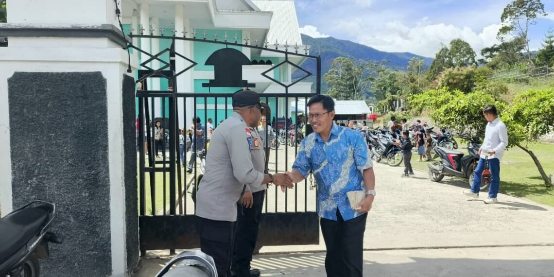 Polres Mamberamo Tengah Bangun Komunikasi dengan Tokoh Intelektual Terkait Perkembangan Situasi di Kobakma