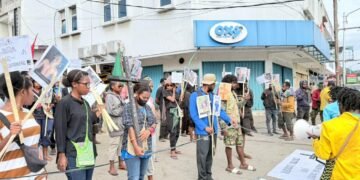 Polda Papua Kawal Penyampaian Aspirasi Mahasiswa Secara Humanis di Abepura