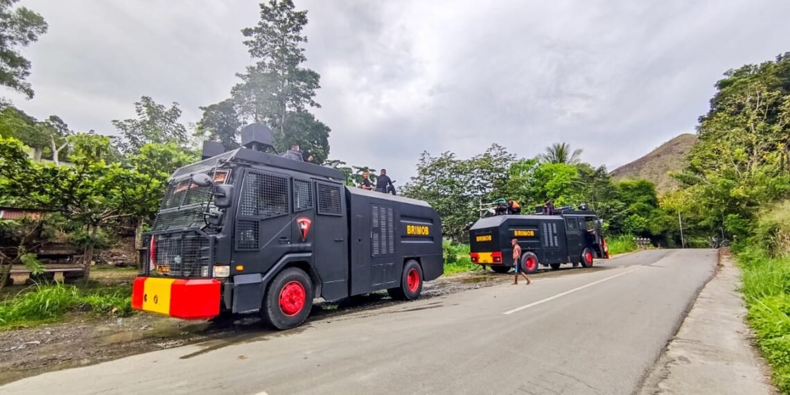 Patroli Malam Humanis, Polres Tolikara Perkuat Harkamtibmas di Kota Karubaga