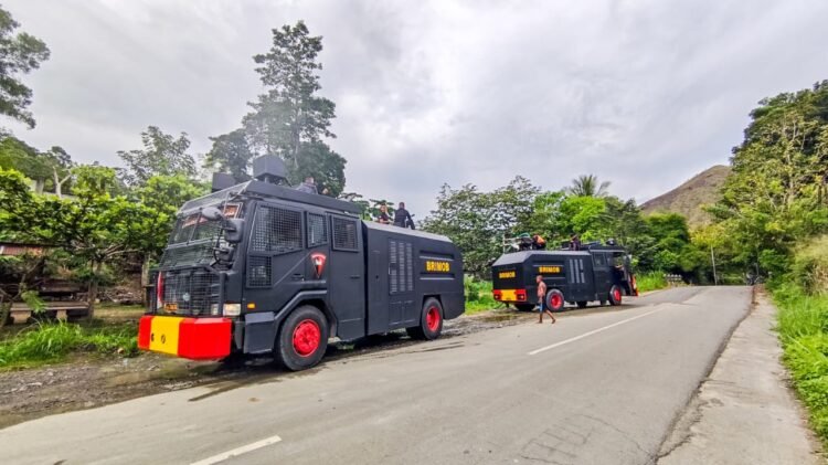 Patroli Malam Humanis, Polres Tolikara Perkuat Harkamtibmas di Kota Karubaga