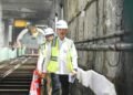 Wapres Tinjau Progres MRT Fase 2A, Tegaskan Transportasi Publik Modern Jadi Prioritas Nasional