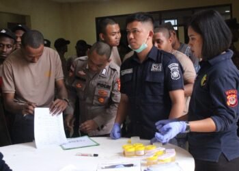Tingkatkan Disiplin dan Profesionalisme, Bid Propam Polda Papua Gelar PNPP Hari Ke-5
