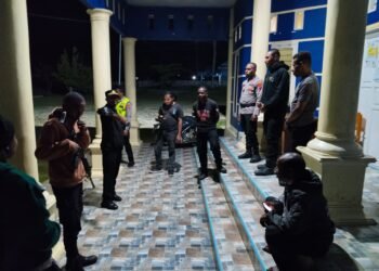 Patroli dan Pengecekan Personel, Polres Mamberamo Tengah Pastikan Situasi Kamtibmas Tetap Kondusif