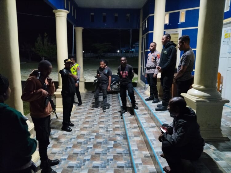 Patroli dan Pengecekan Personel, Polres Mamberamo Tengah Pastikan Situasi Kamtibmas Tetap Kondusif