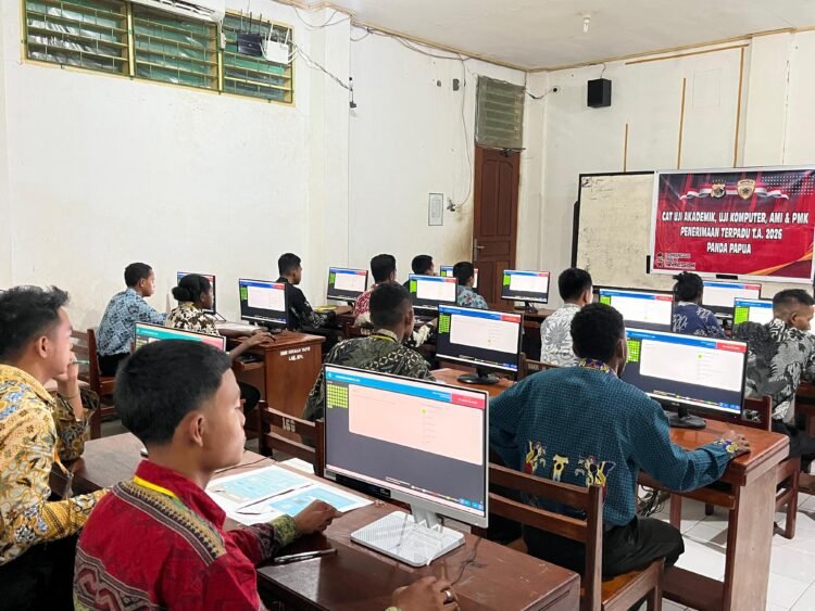 Polda Papua Tegaskan Komitmen Seleksi Bersih dalam CAT Akademik Bintara Polri T.A. 2026