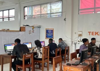 Polda Papua Laksanakan CAT Akademik Penerimaan Bintara Kompetensi Khusus Polri T.A. 2026