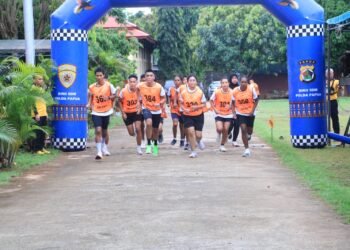 Momentum Kenaikan Yesus Kristus, Persekutuan Oikumene Polda Papua Tebar Kepedulian di Sentani