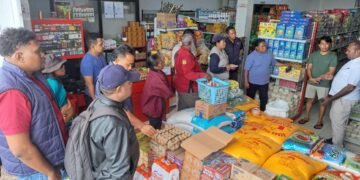 Jaga Stabilitas Pangan Jelang Idul Adha, Polres Sarmi dan Pemda Lakukan Sidak Pasar serta Pertokoan