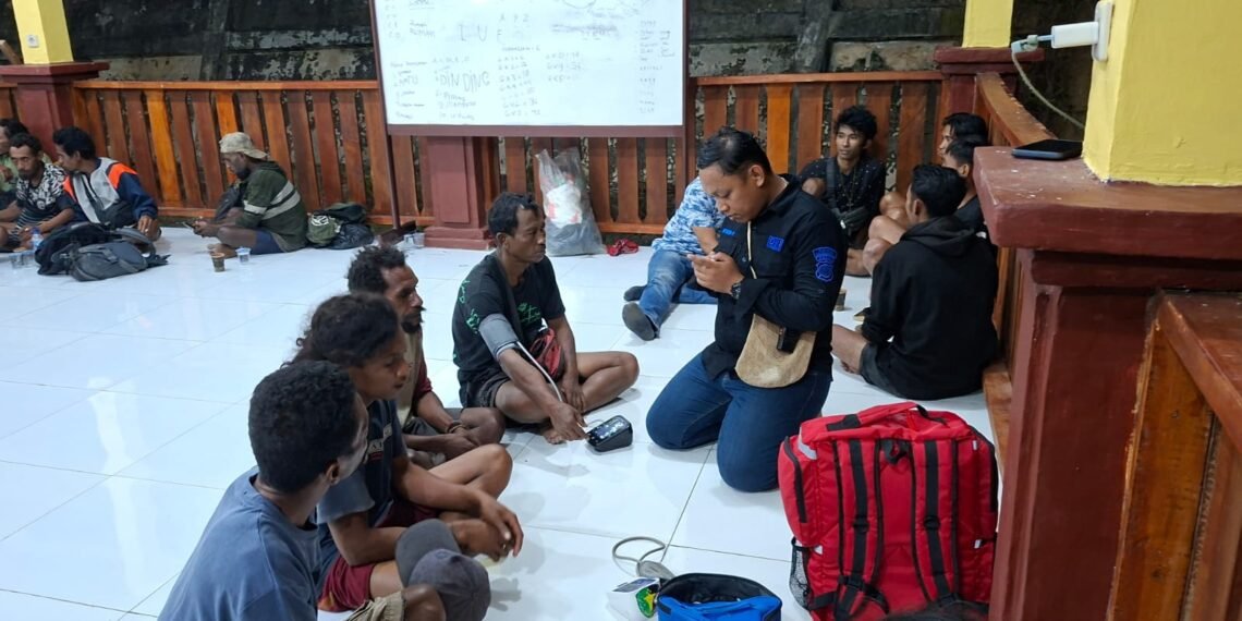 Wujud Kepedulian Polri, Penambang dari Kawe Diberikan Pendampingan dan Pelayanan di Boven Digoel