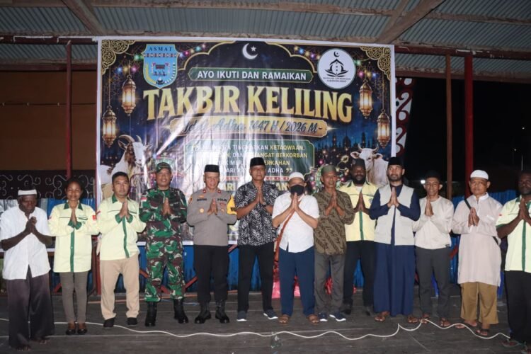 Polres Merauke Hadiri Penyerahan Sapi Banmas Presiden RI, Wujud Kepedulian Menjelang Idul Adha