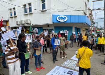 Polda Papua Kawal Humanis Aksi Damai Aliansi Setara Di Abepura, Situasi Berjalan Aman dan Kondusif