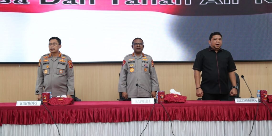 Kapolda Papua Buka Latpraops Sikat Cartenz 2026, Tekankan Optimalisasi Penanganan Kejahatan 3C