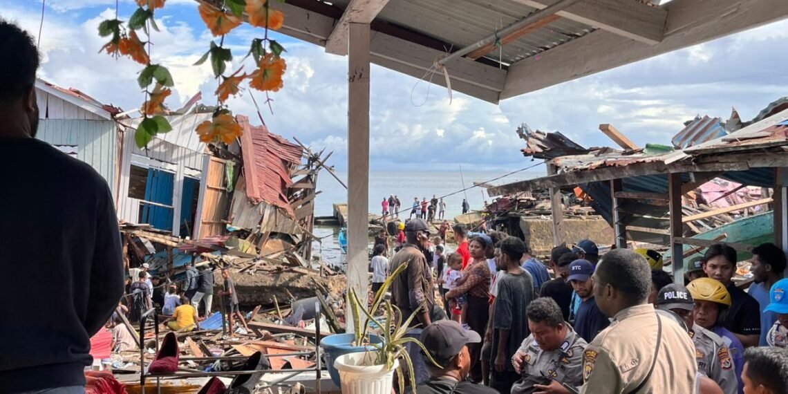 Polisi Tangani Cepat Kasus Ledakan Diduga Bom Peninggalan Perang Dunia II di Biak Numfor