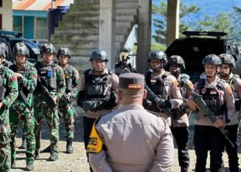 Peringati Hari Buruh, Gabungan TNI–Polri di Tolikara Pastikan Situasi Kamtibmas Aman dan Kondusif