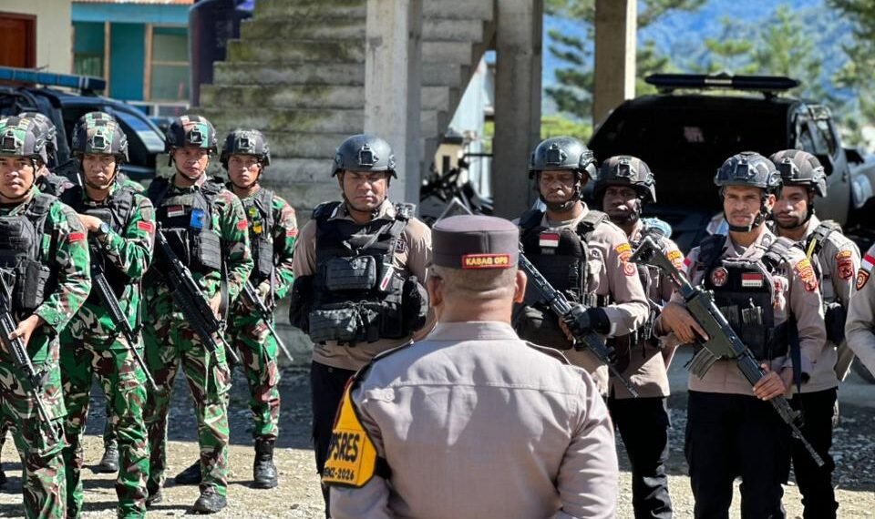 Peringati Hari Buruh, Gabungan TNI–Polri di Tolikara Pastikan Situasi Kamtibmas Aman dan Kondusif