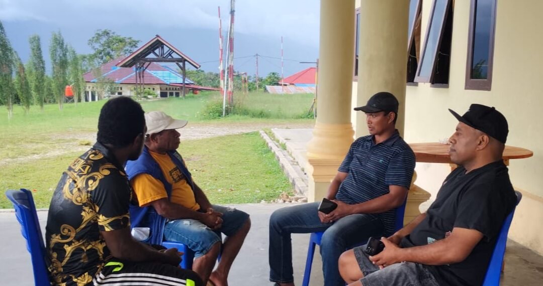 Polres Mamberamo Tengah Bangun Komunikasi dengan Tokoh Intelektual Terkait Perkembangan Situasi di Kobakma