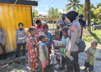Patroli KRYD Polres Mamberamo Tengah Antisipasi Gangguan Kamtibmas di Kobakma