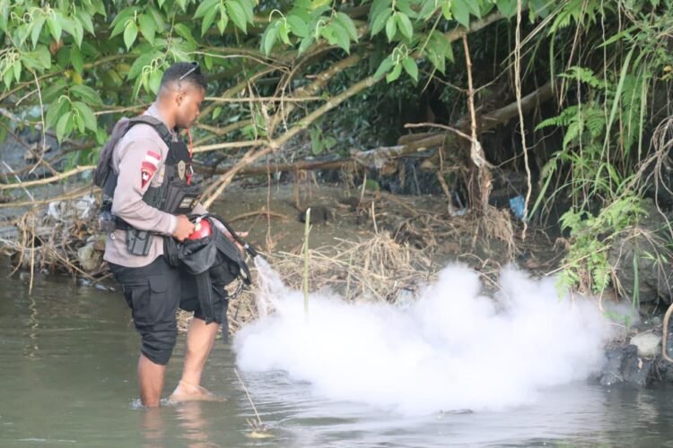 Respon Cepat Jibom Gegana Brimob Polda Papua, UXO Berbahaya di Sentani Berhasil Dinetralisir