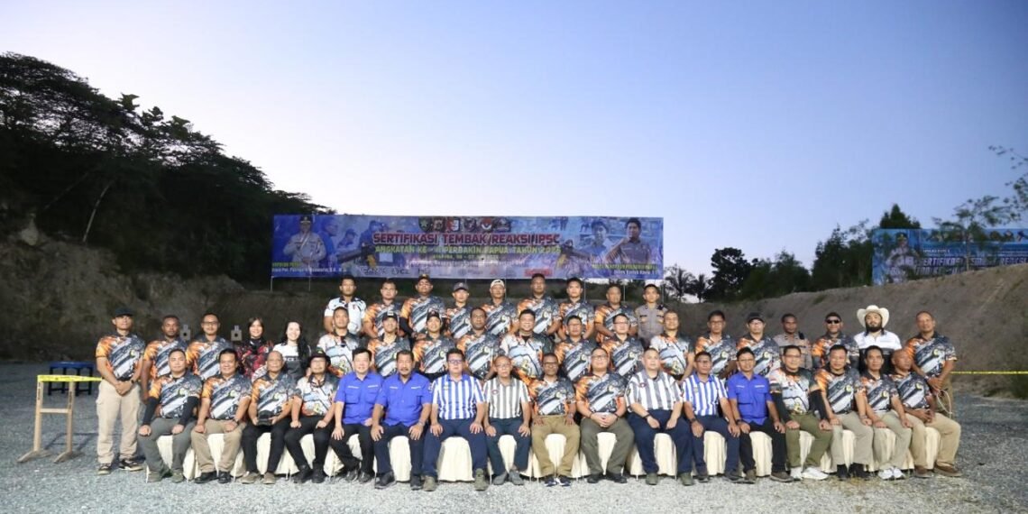 Kapolda Papua Resmi Buka Sertifikasi Tembak Reaksi IPSC Angkatan II Tahun 2026