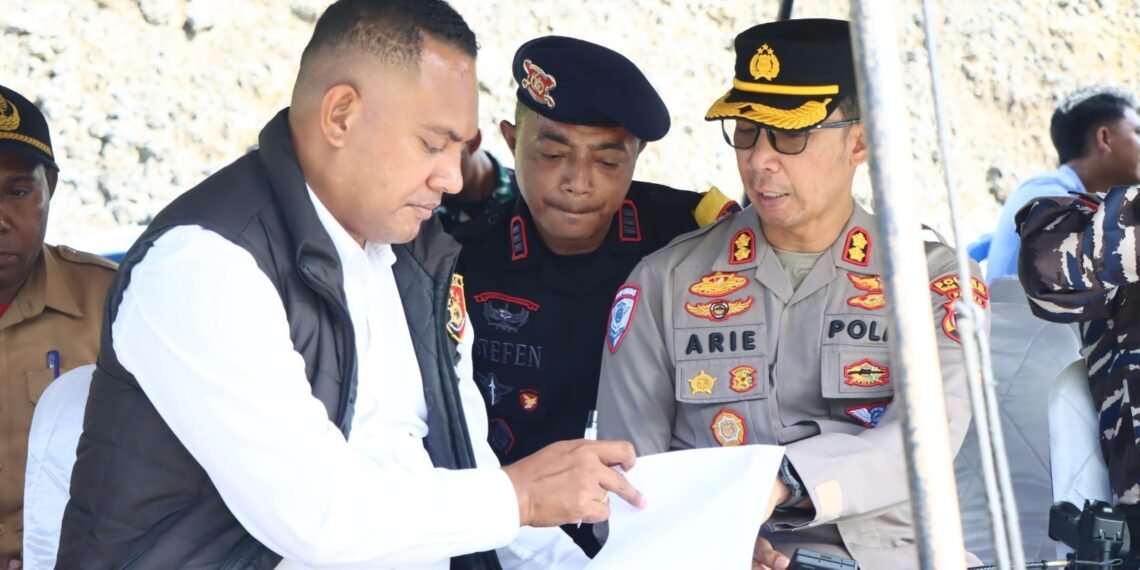 Polres Biak Numfor dan Jibom Polda Papua Laksanakan Disposal Bom Aktif Peninggalan Perang Dunia II yang Diserahkan Warga