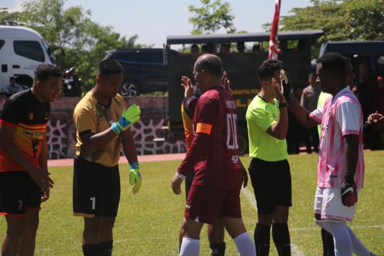 Propam Polda Papua Gelar Pembinaan Etika Profesi dan Asistensi Pelanggaran Kode Etik Profesi Polri di Polres Supiori