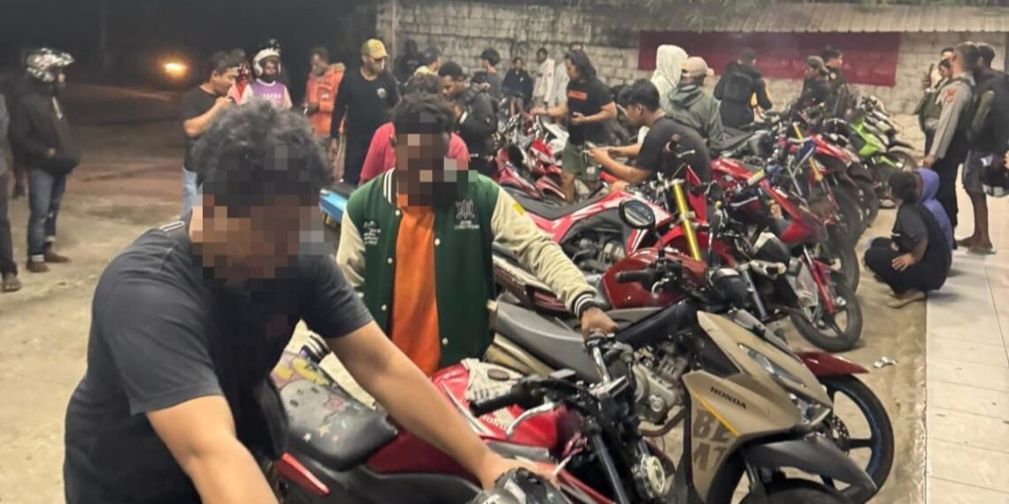 Jajaran Polda Papua Gencarkan Hunting 3C, Belasan Kendaraan Diamankan