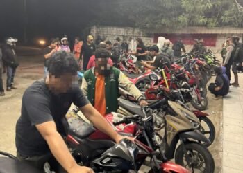 Jajaran Polda Papua Gencarkan Hunting 3C, Belasan Kendaraan Diamankan