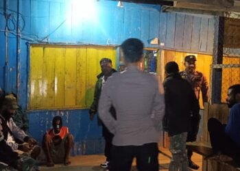 Satbinmas Polres Boven Digoel Sambangi Asrama Fofi, Sosialisasikan Call Center 110 dan Perkuat Kemitraan dengan Masyarakat