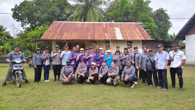 Dukung Pelayanan Kesehatan Masyarakat, Polsek Naukenjerai Amankan Kegiatan Posyandu Balita dan Lansia