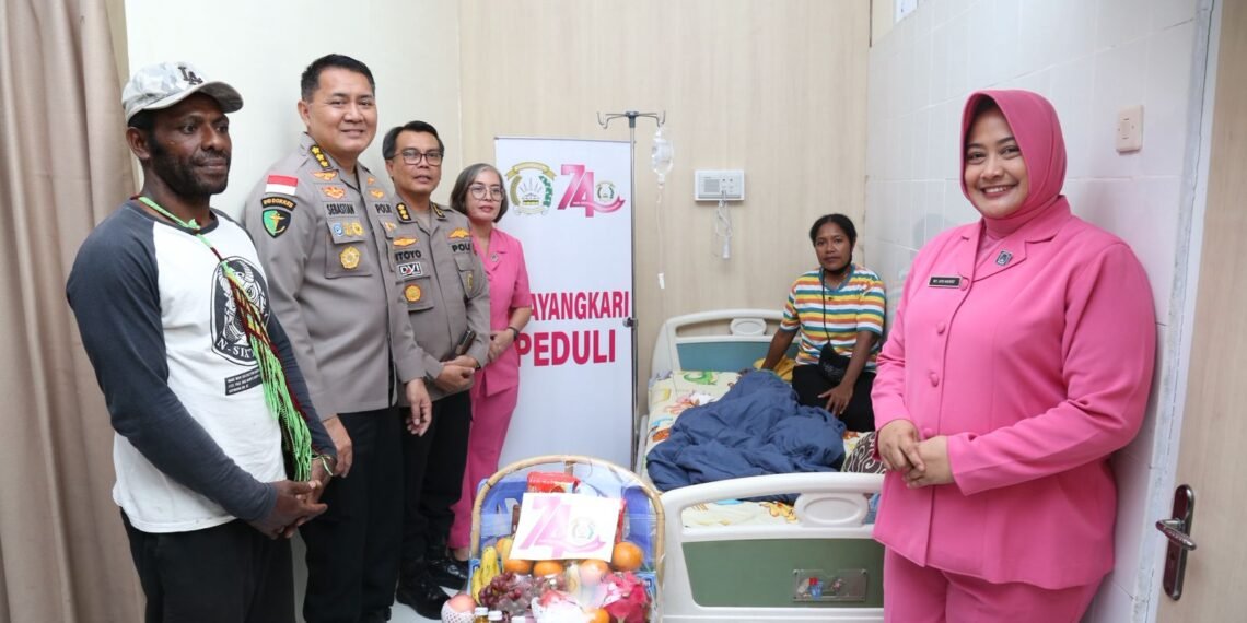 Menjaga Ikatan Keluarga Bhayangkara, Polda Papua Gelar Anjangsana dalam Rangka HUT ke-80 Polri