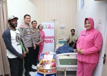 Menjaga Ikatan Keluarga Bhayangkara, Polda Papua Gelar Anjangsana dalam Rangka HUT ke-80 Polri
