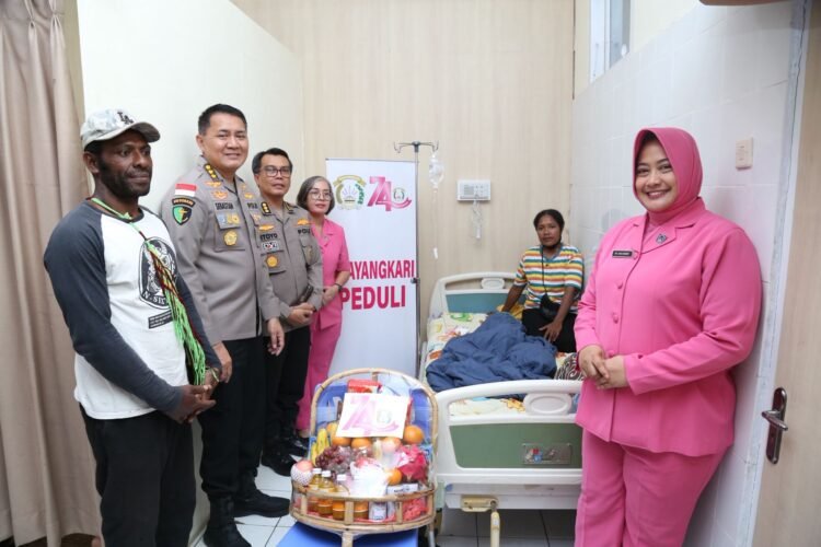 Menjaga Ikatan Keluarga Bhayangkara, Polda Papua Gelar Anjangsana dalam Rangka HUT ke-80 Polri