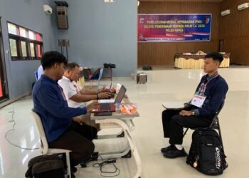 Polda Papua Laksanakan Penelusuran Mental Kepribadian Calon Taruna dan Taruni Akpol Tahun Anggaran 2026