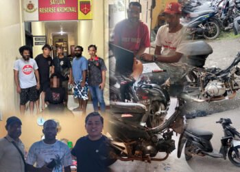 Hari Ke-3 Ops Sikat Cartenz 2026, Polda Papua dan Jajaran Ungkap Kasus Curat serta Dugaan Penadahan Kendaraan Bermotor