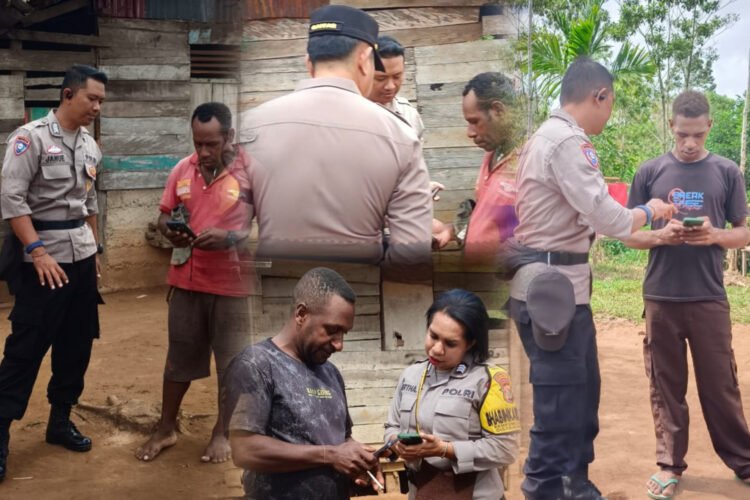 Satbinmas Polres Boven Digoel Sambangi Asrama Fofi, Sosialisasikan Call Center 110 dan Perkuat Kemitraan dengan Masyarakat